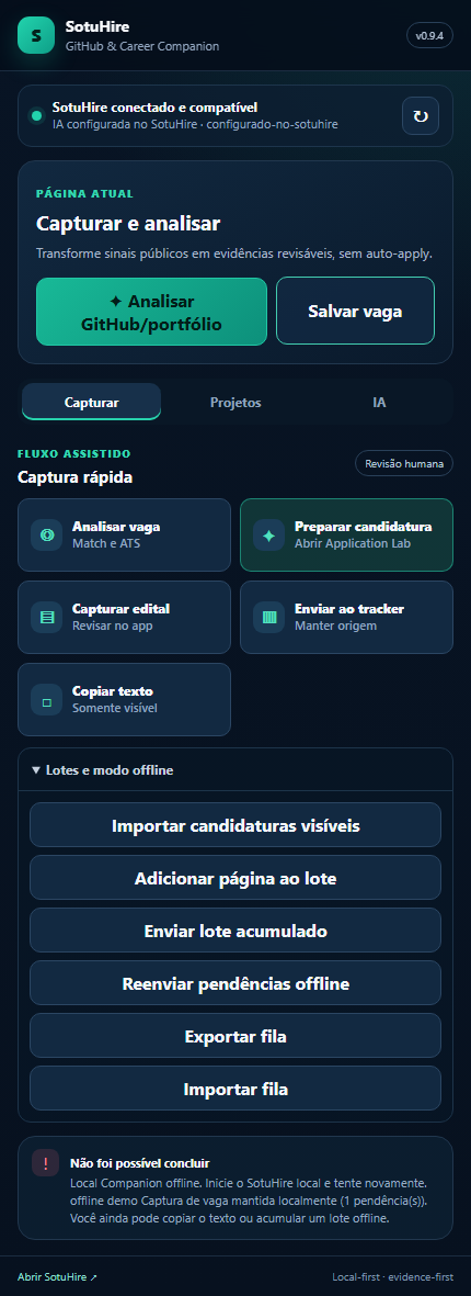 Companion offline